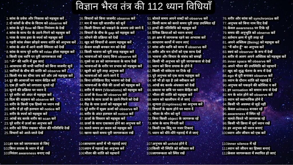 112 dhyan vidhiya