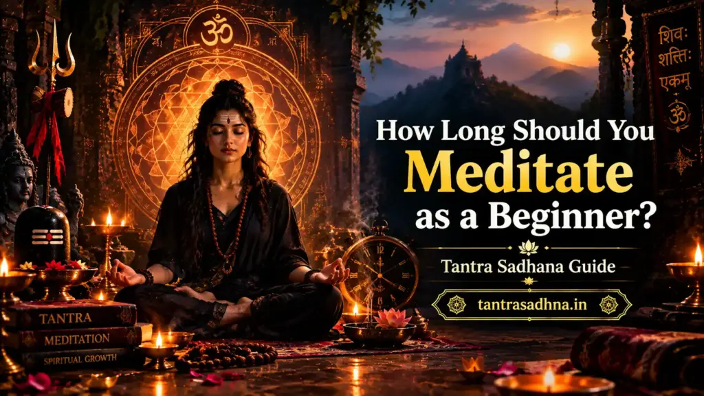 Beginner sitting comfortably during a meditation session