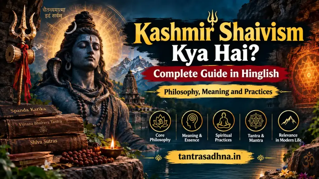 Symbolic representation of Kashmir Shaivism philosophy and meditation