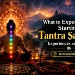 Meditator beginning a traditional spiritual meditation practice